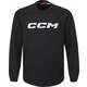CCM Locker Room Fleece Crew YTH Black XS YTH Duksa za hokej