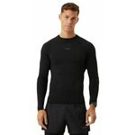 Muška majica Björn Borg Running Seamless LS T-Shirt - black beauty