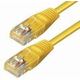 NaviaTec CAT5E-U046 - 15 m CAT.5e UTP Patch Kabel (RJ45) Žute boje CCA 1:1 connected Twisted pair 100 MHz