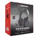 Rampage RM-K44 Zengibar gaming slušalice, USB, crna/roza, 100dB/mW, mikrofon