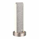 Siva LED stolna lampa s tekstilnim sjenilom (visina 51 cm) Cicara – CINQUE