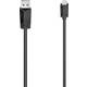 Hama USB kabel USB 2.0 USB-Micro-B utikač, USB-A utikač 0.75 m crna