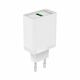 Vention 1-port USB Wall Charger (18W) EU-Plug, White