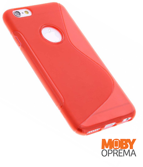 iPhone 6 crvena silikonska maska