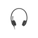 Logitech H340 slušalice, USB/bežične, crna/plava, 115dB/mW/40dB/mW/42dB/mW, mikrofon