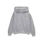 Pull&Bear Sweater majica svijetlosiva / tamno zelena 22874380
