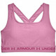 Sportski grudnjak Under Armour Crossback Mid Heather Bra - planet pink/pink
