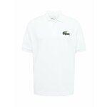 LACOSTE Majica zelena / bijela